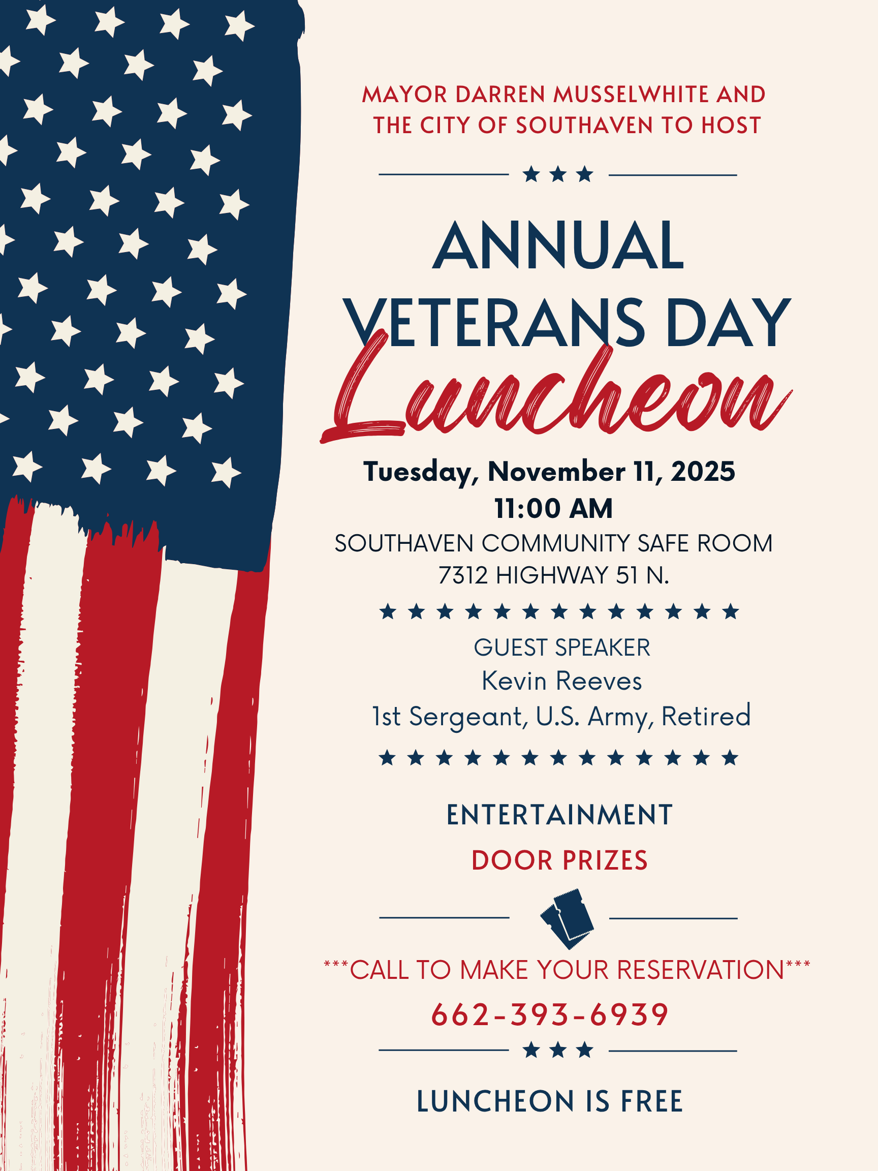 Veterans Day Flyer